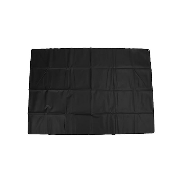 Tapis de Mise à la Terre à Connexion Universelle en Cuir PU, Tapis de Mise à la Terre pour Lit Anti-stress 54,3 X 78,7 Pouces