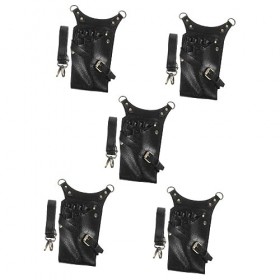 FOMIYES 5 Pièces Ciseaux Sac De Taille Sac À Bandoulière Ciseaux Pour Cheveux Offres Fournitures Pour Animaux Ciseaux À Cheve