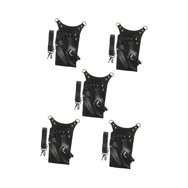 FOMIYES 5 Pièces Ciseaux Sac De Taille Sac À Bandoulière Ciseaux Pour Cheveux Offres Fournitures Pour Animaux Ciseaux À Cheve