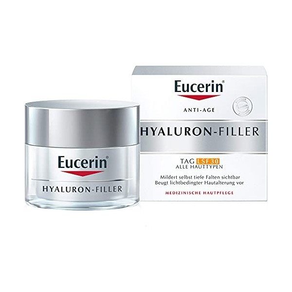 Eucerin Anti-Age Hyaluron-Filler Tag LSF 30, 50 ml Crème Crème Jour et Nuit
