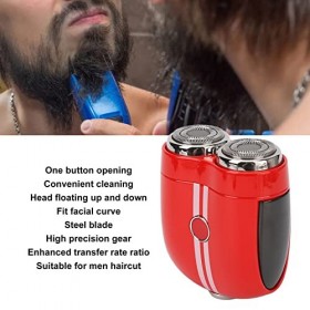 Tondeuse à Cheveux électrique en Acier Inoxydable, Tondeuse à Cheveux Rechargeable Portable étanche avec Sac de Rangement pou