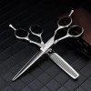 Ciseaux De Coupe De Cheveux, 6 Pouces Professionnel Japon 440c Acier Argent Ciseaux De Cheveux Coupe Outils De Coiffeur Coupe