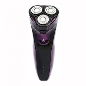 Générique Rasoir Humide et Sec Rechargeable avec Coupe-popup, Support de Chargement