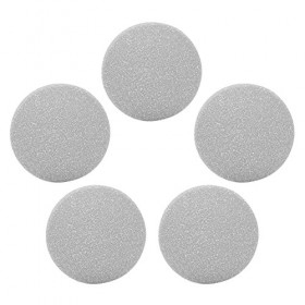 HRTC Supports de Brosse de Rasoir en Alliage pour Hommes, Ensemble de brosses de Rasage argentées en Poils de Blaireau Nature