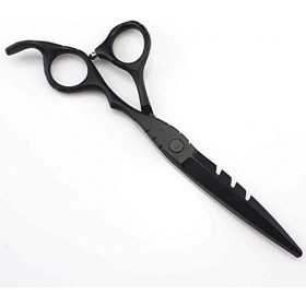 Ciseaux professionnels japonais 440c, 5.5 et 6 pouces, pour cheveux noirs, coupe et amincissement, outils de coiffeur, ensemb...