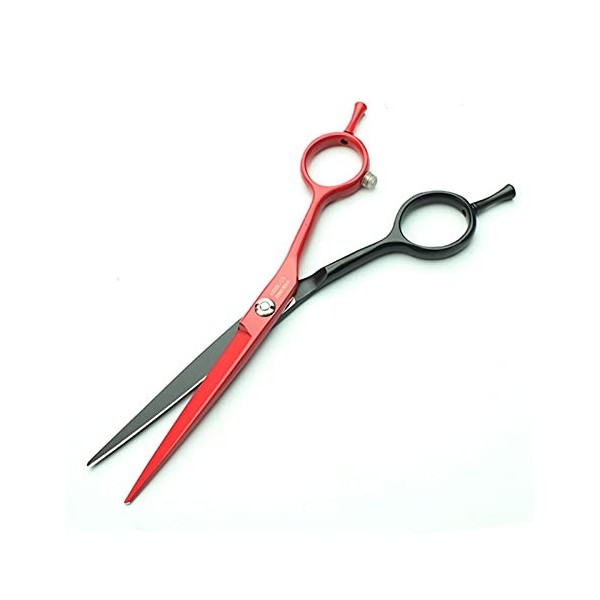 Ciseaux pour coupe de cheveux Ciseaux de coiffure à coupe plate de 6 pouces, utilisés pour éclaircir, ciseaux de coiffure, ci