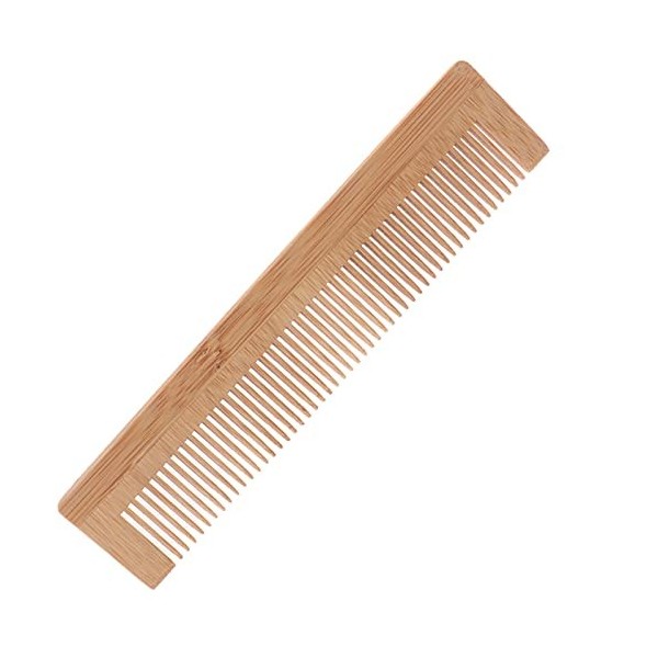 OUSIKA Peignes à cheveux Peigne en bois de pêche de soins de santé portable Tête de massage à dents fermées Peigne