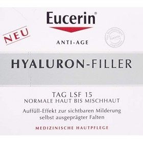 Eucerin Anti-Age Hyaluron-Filler Tag LSF 15 Creme, 50 ml Crème Crème Jour et Nuit