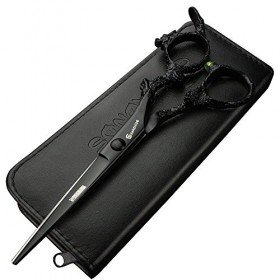 Ciseaux pour Animaux de Compagnie 6,0 Pouces Ciseaux de Coiffure Professionnels Salon de Coiffure Ciseaux de Coupe et de Coup