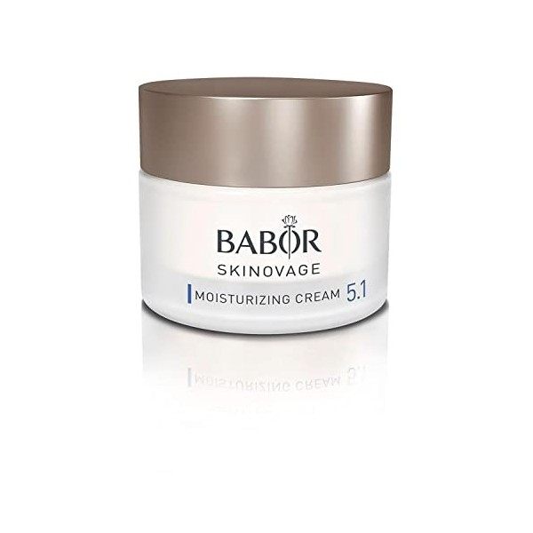 Babor Crème hydratante pour peaux sèches, soin hydratant avec acide hyaluronique, crème de jour et de nuit, 1 x 50 ml Crème J...