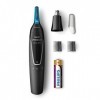 PHILIPS 1000 Series NT3000 Groomer de précision pour le nez, les oreilles et les sourcils