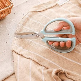 Ciseaux artisanaux avec poignées ultra tranchantes et douces à prise confortable, ciseaux polyvalents for un usage domestique...