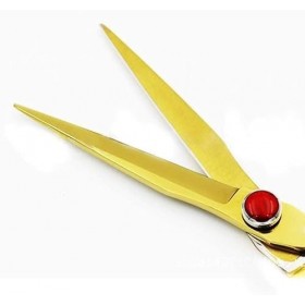 Ensemble de ciseaux de coiffure avec vis diamantée violette, 15,2 cm, ciseaux de coupe de cheveux, ciseaux de poche pour salo...