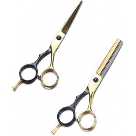 Ciseaux de coiffeur Salon professionnel Ciseaux de coiffure en acier inoxydable Ciseaux de coupe de cheveux amincissants Cise