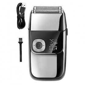 Rasoir électrique pour hommes, rasoir professionnel de barbier, rasoir électrique pour hommes, rasoir électrique rechargeable