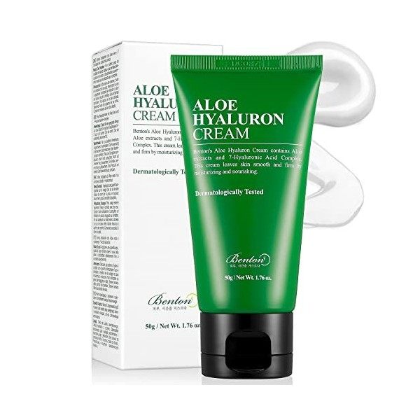 BENTON Crème Aloe Hyaluron Crème Jour et Nuit
