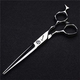 Ensembles De Ciseaux De Coupe De Cheveux De 6,0 Pouces Argent , Ciseaux De Coupe De Cheveux De Salon Outils De Kit De Coupe,