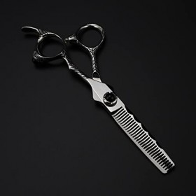 Ciseaux de coupe de cheveux, ciseaux de coiffure de 6 pouces, ciseaux de coupe et damincissement des cheveux, ciseaux de bar