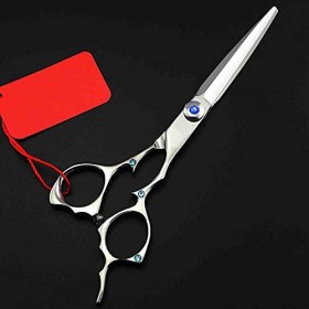 Ciseaux de coupe de cheveux, 6 pouces haut de gamme professionnel 440c ensemble de ciseaux à cheveux ciseaux de coupe ciseaux...