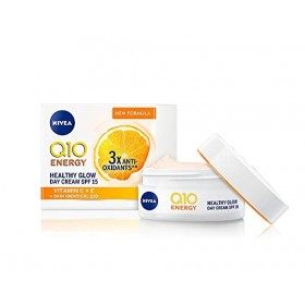 NIVEA Q10 Energy Healthy Glow Crème de jour énergisante pour le visage 50 ml , crème de jour pour femme, crème hydratante, c ...