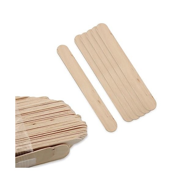 SWAVGO Lot de 5000 spatules bucales en bois - Spatules en bois - Spatules pour langue - Spatules - Spatules - Spatules buccal