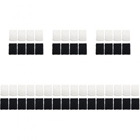 Lot de 56 moufles réutilisables en microfibre pour laver le dos de la maison - Double serviette durable - Nettoyants pour le 