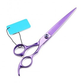 GUANGGUANG Ylingling Store Professional JP 440c Steel 8 Violet Pet Dog Tooming Classeurs Coupes Barber Tools Barcues Cisca