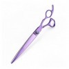 GUANGGUANG Ylingling Store Professional JP 440c Steel 8 Violet Pet Dog Tooming Classeurs Coupes Barber Tools Barcues Cisca