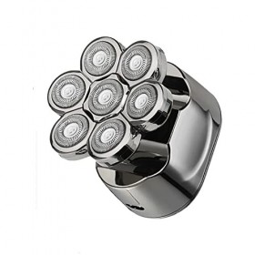 Glossier Razor Hommes, Razor Mens Electric 6D Electric Shaaver Rasoir Humide Razor À LED Présentoir Kit De Soin De Rasoir Imp