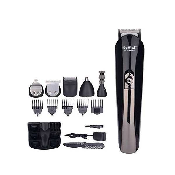 NC ZYX 6 en 1 Tondeuse à Cheveux Machine à raser Barbe Rasoir Tondeuse électrique Rechargeable Nez Rasoir Rasoir avec indicat