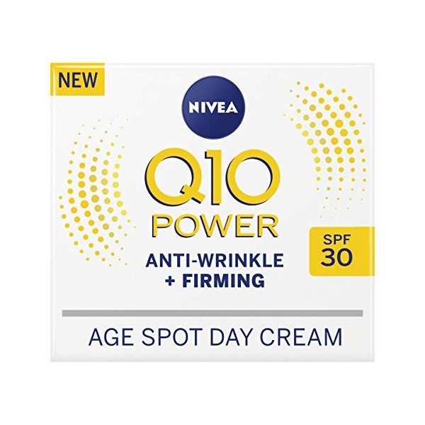 NIVEA Q10 Plus Anti-Wrinkle Age Spot Day Cream SPF 30 50ml Crème Jour et Nuit