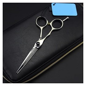 Outils de coiffure Ciseaux de coupe de cheveux pour main gauche Salon professionnel Barbier Ciseaux de cisaillement Clipper C...