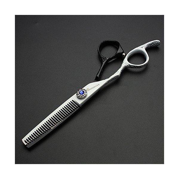 HAOTING Ciseaux Amincissants pour Cheveux 15,2 cm Coiffeur Main Gauche Japon Profession Ciseaux à Cheveux Ciseaux de Coiffure