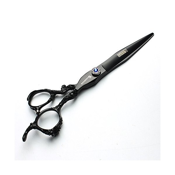 HAOTING Ciseaux de Coiffure Professionnels Set 7 Pouces Ciseaux à Cheveux Outils de modélisation Haut de Gamme Ciseaux