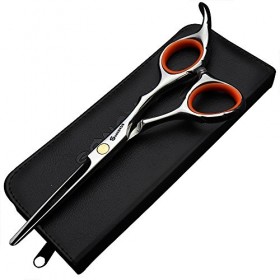 HAOTING Ensemble de Ciseaux de Coiffure Professionnels Ciseaux à Cheveux Professionnels de 5,5 Pouces Outils de barbier Cisea