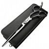 HAOTING Ciseaux de Coiffure Set 7 Pouces Professionnel Slice Cut Hair Scissor Ciseaux de Coiffeur