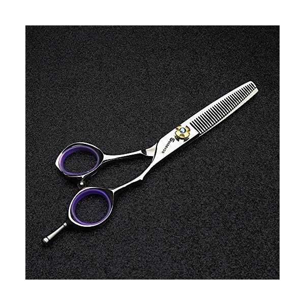 HAOTING Ensemble de Ciseaux de Coiffure Japonais 6 Pouces Ciseaux de Coiffeur Populaires Studio de Coiffeur Outils de modélis