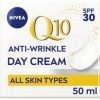 Nivea – Crème de jour Q10 Power, raffermissante, anti-tâches, hydratante, anti-âge, SPF30, avec créatine et coenzyme Q10, pou...