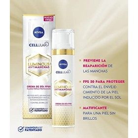 NIVEA Cellular LUMINOUS 630 Pack Antimanchas Tratamiento Avanzado, set de regalo con sérum facial 1 x 30 ml y crema de día 