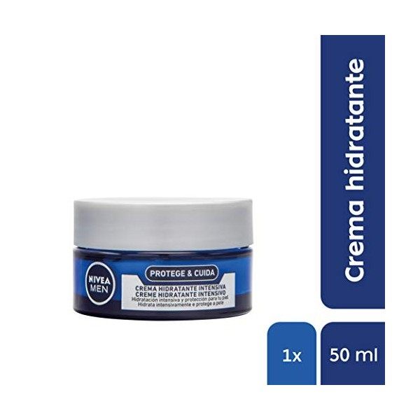 Nivea Men Originals Crema Hydratante Intensiva Ps Hydratant pour le Visage Crème Jour et Nuit