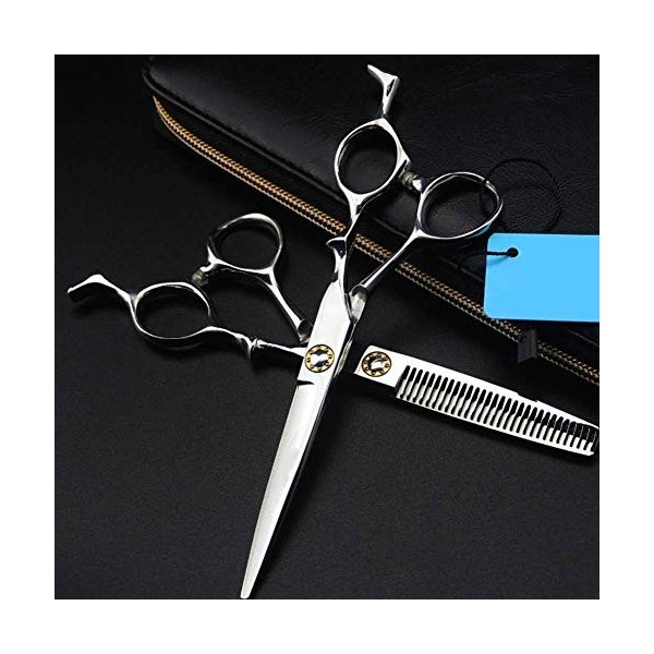 Set Ciseaux Coiffeur Professionnels et Ciseaux à effiler 6"