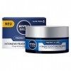 Nivea Intensive Crème Hydratante pour Hommes 50 ml - Lot de 3