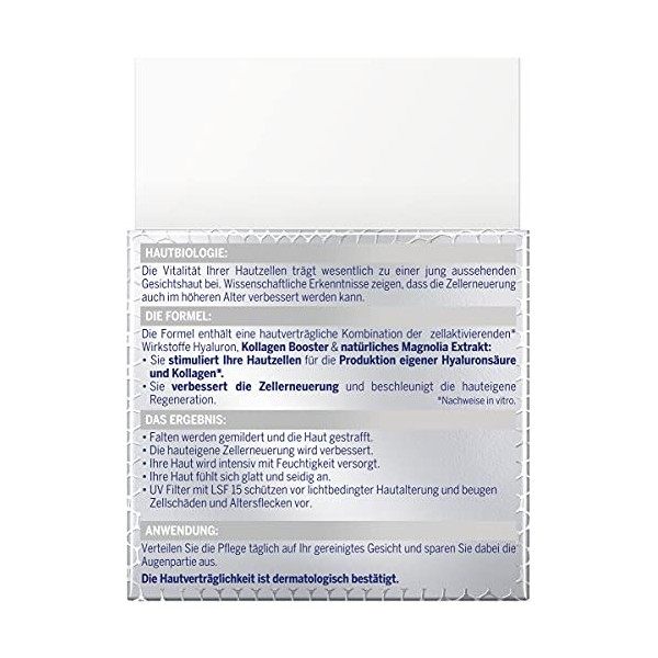 Cellular Anti-Age Soin de jour FPS 15 50 ml Crème Jour et Nuit