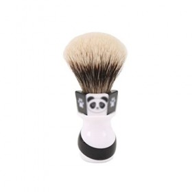 WWWFZS Blaireau de Rasage à Deux Bandes de 24 mm The Panda Badger Knot