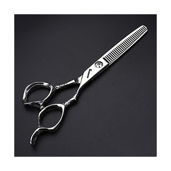 Professional 6.0 pouces Ciseaux de coupe de cheveux - coiffure Dilution Cisailles salon de coiffure Salon haut de gamme toile