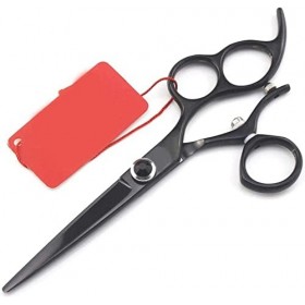 Ciseaux professionnels de coiffure en acier inoxydable 440C, ciseaux de coiffeur à domicile ou dans un salon de coiffure, cis...