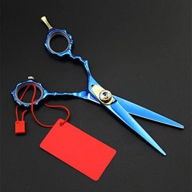 Ciseaux de coupe de cheveux, ciseaux à cheveux professionnels en bambou de 6 pouces composent des ciseaux amincissants, cisea...