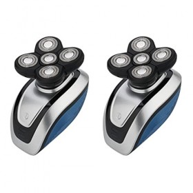 Veemoon 2 Pièces 5 Rasuradoras Para Hombres Maquinas De Afeitar Para Hombres Faire Pivoter Le Pinceau Pour Le Visage Tondeuse