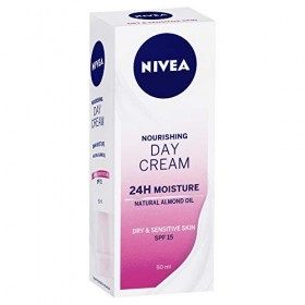 Nivea Visage Crème de jour hydratante riche 50&nbsp;ml Crème Jour et Nuit