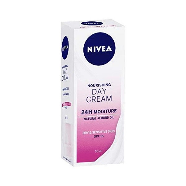 Nivea Visage Crème de jour hydratante riche 50&nbsp;ml Crème Jour et Nuit